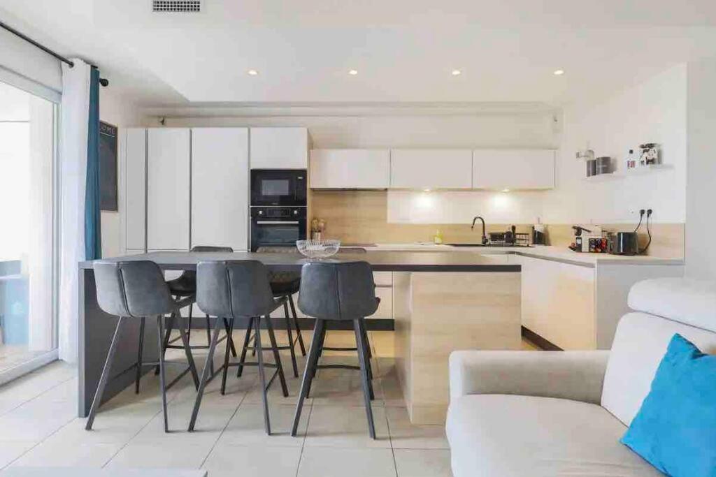 Logement Moderne Luxueux Parking Ac Cote De La Mer 尼斯 外观 照片